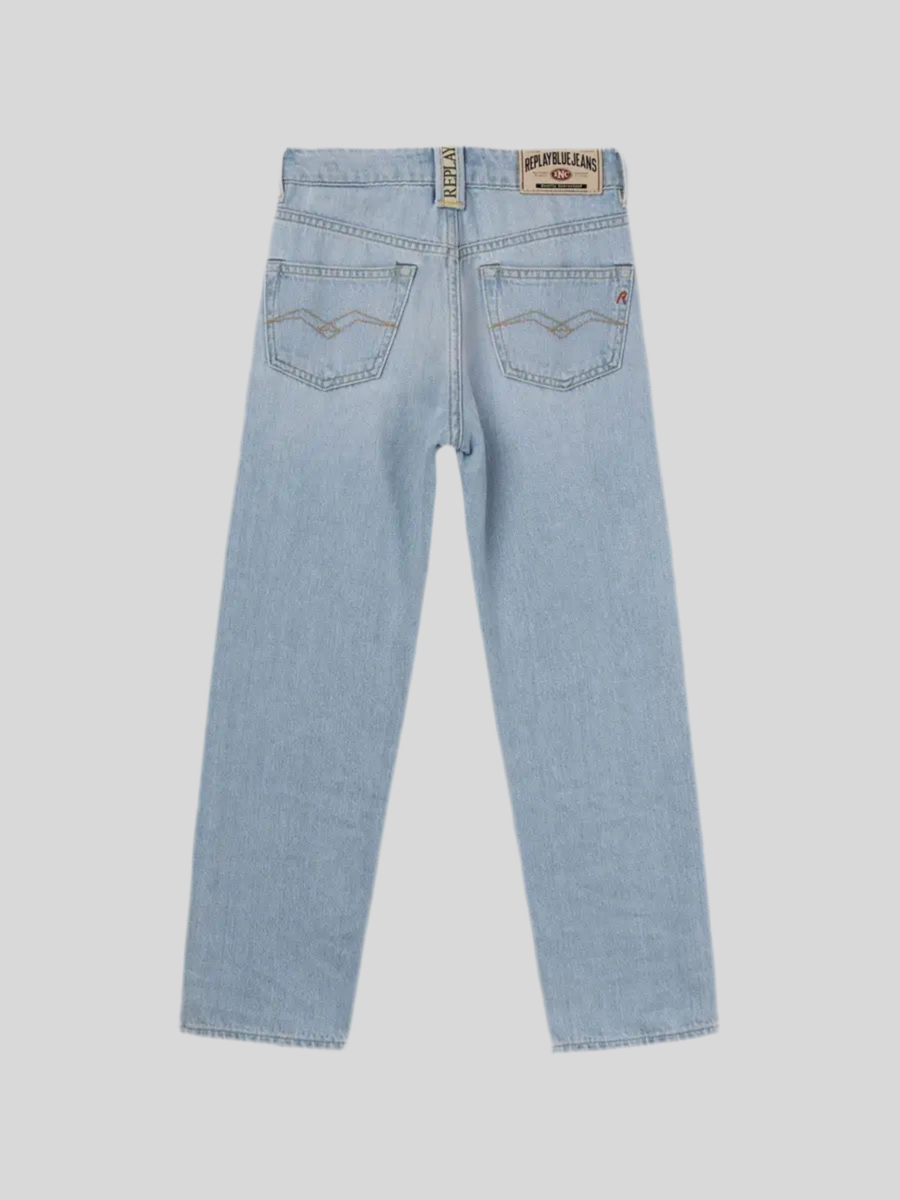 Straight Leg Light Blue