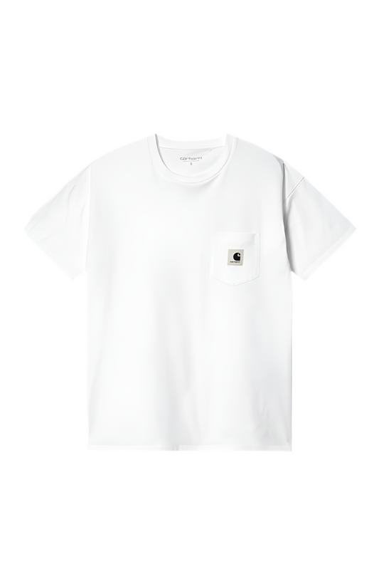 S/S POCKETVT SHIRT LOGO BLACK