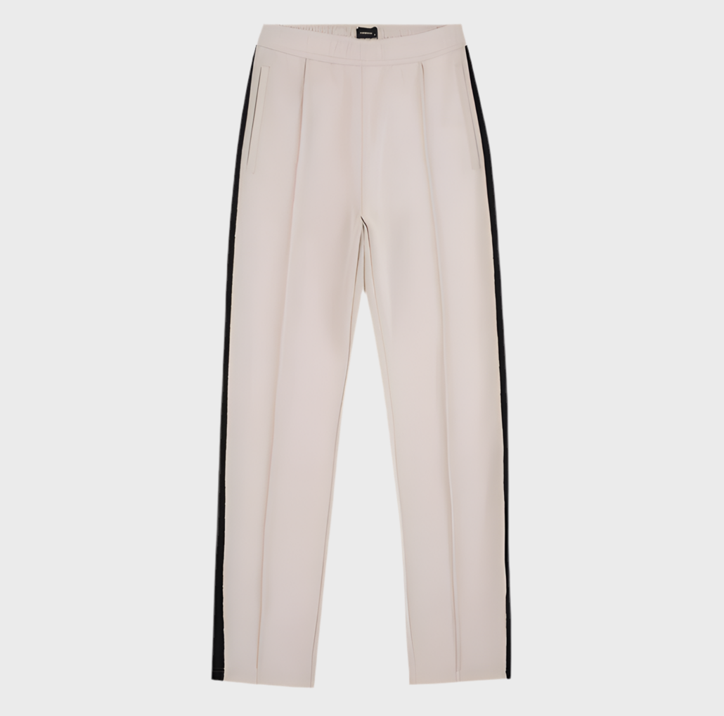 Stitch Football Trackpant Oat