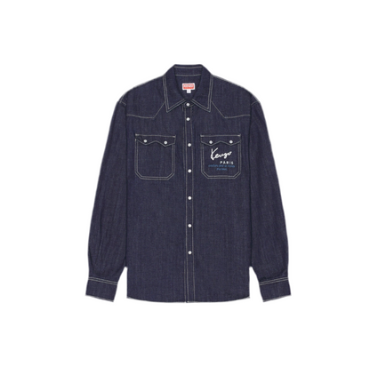 KENZO SHIRT JEANS LONG SLEEVE