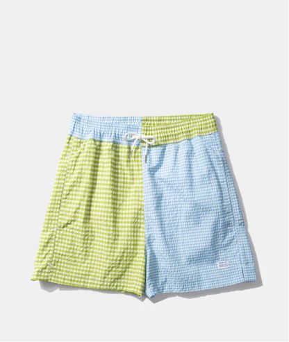 Seersucker Vichy Swimshort