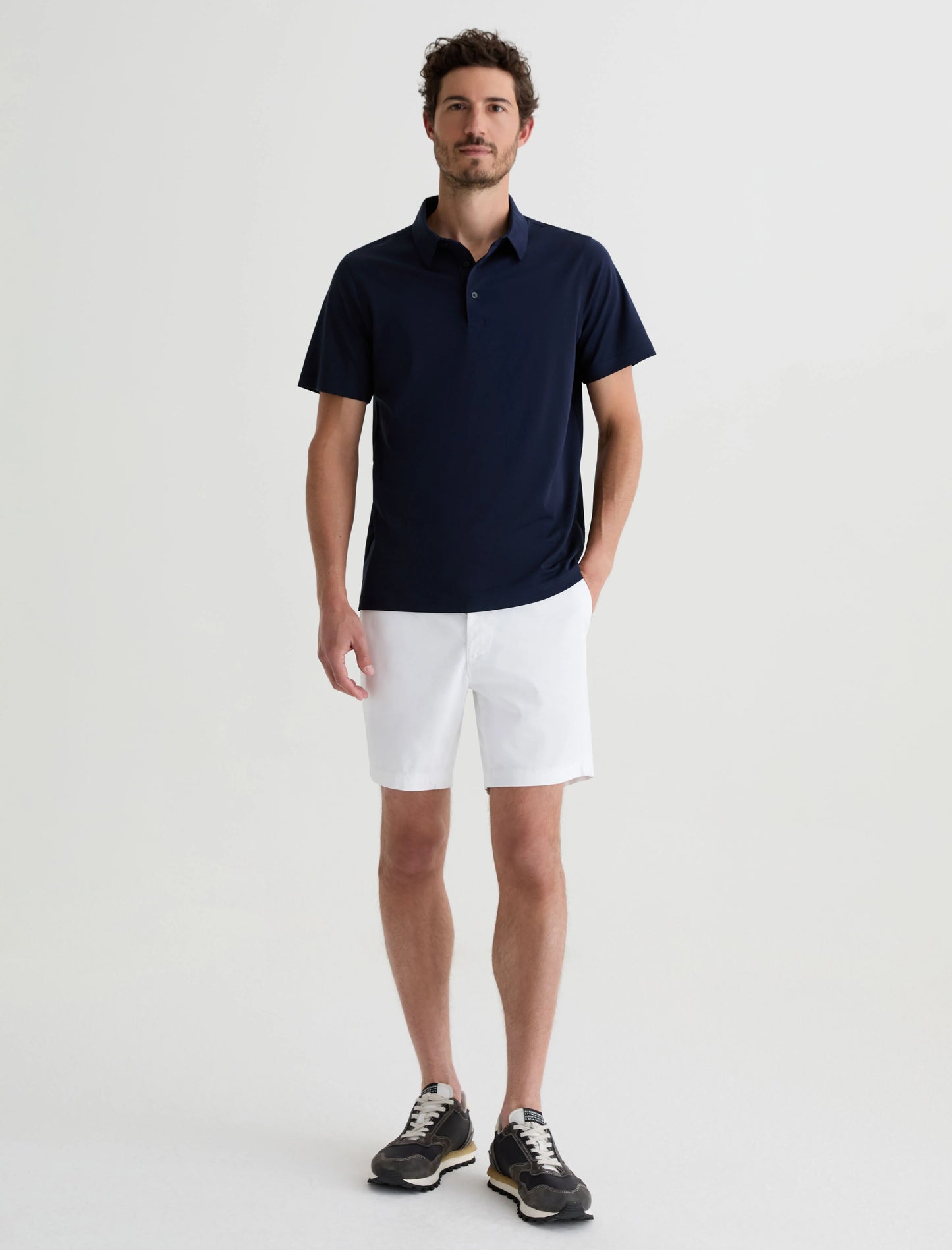 Bryce S/S Polo Navy