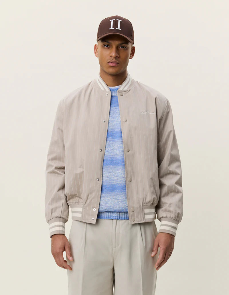 Varsity Tech Pinstripe Jacket