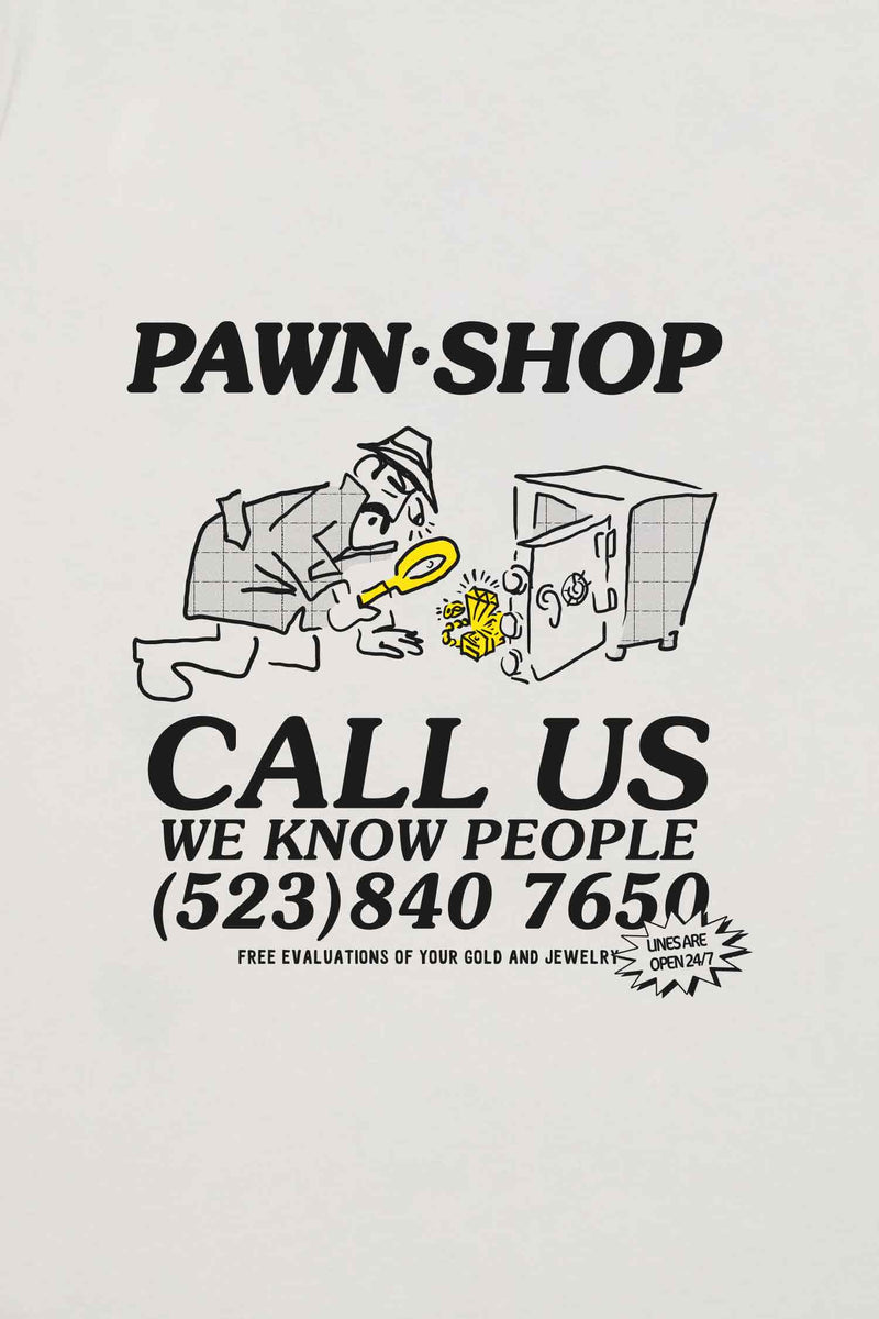 Pawn Shop Plain Off White