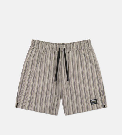 Austin Shorts Vertical Stripes Grey