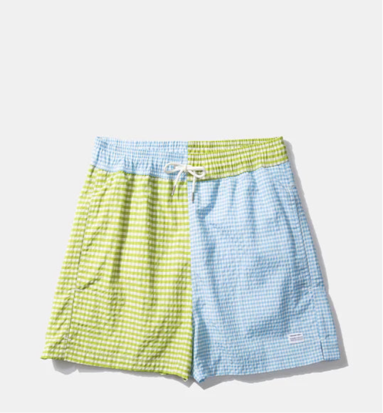 Seersucker Vichy Swimshort