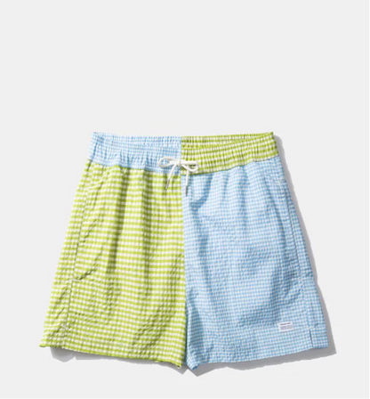 Seersucker Vichy Swimshort