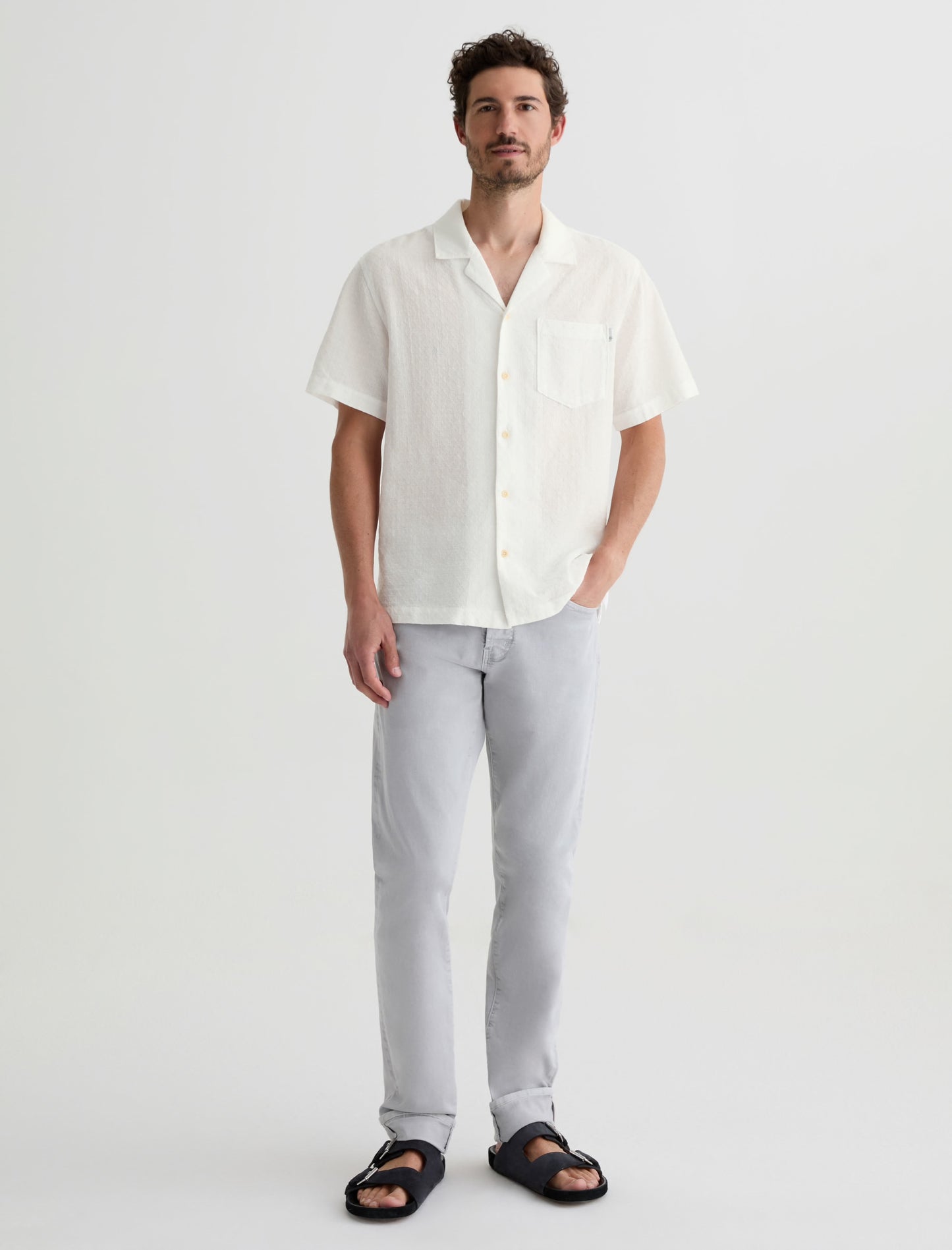 Foster s/s Shirt White
