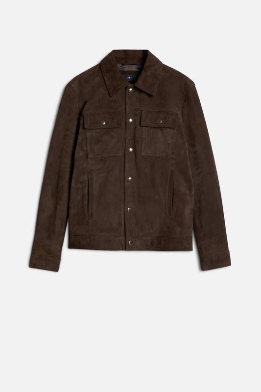 Modern Straight Game - Suede Espresso