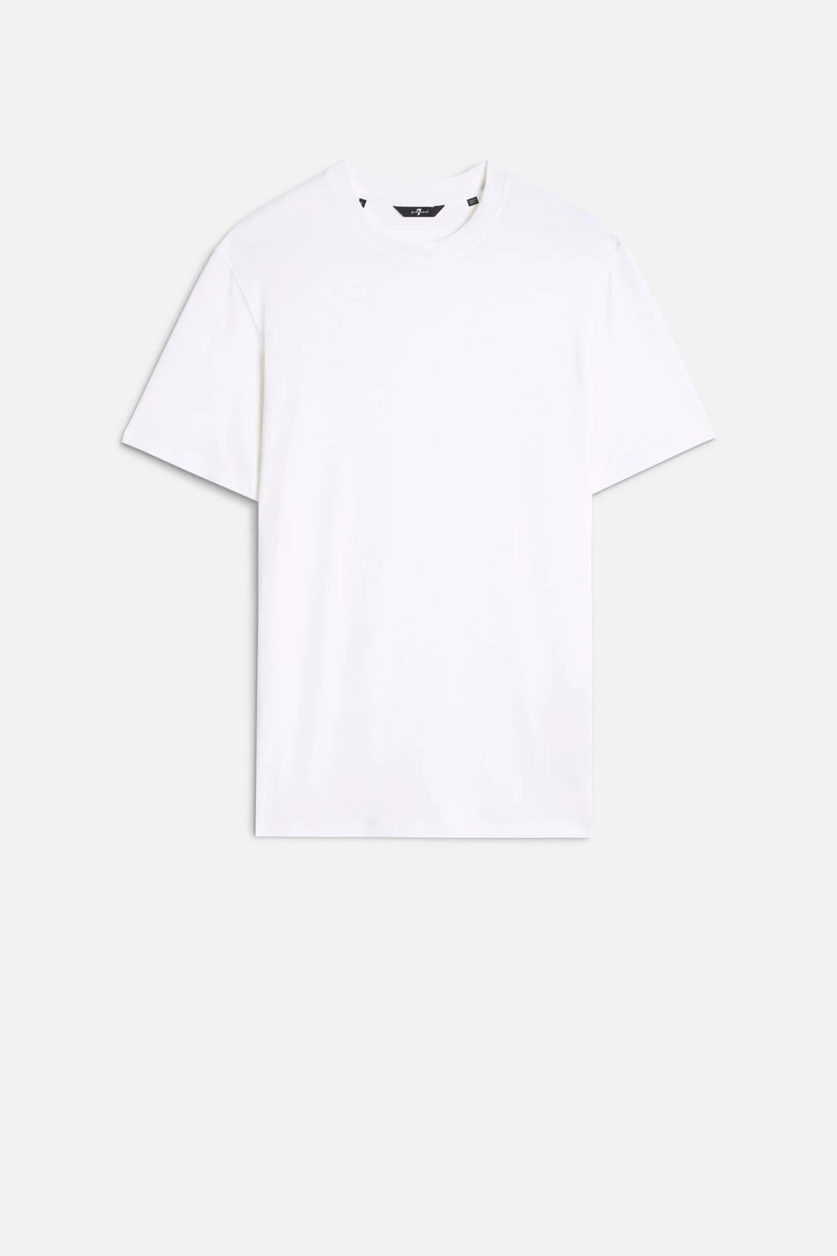 Crewneck  s/s tee -white