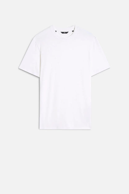 Crewneck  s/s tee -white
