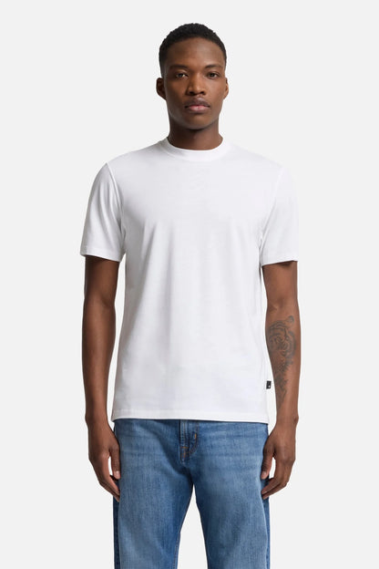 Crewneck  s/s tee -white