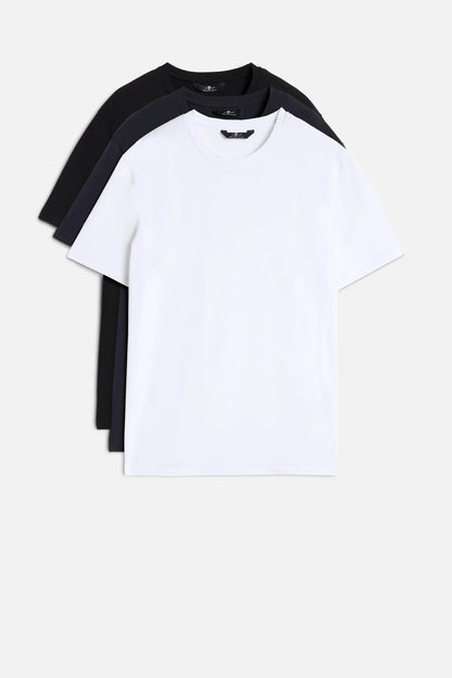 3 Pack Luxe SS Tee - Multi