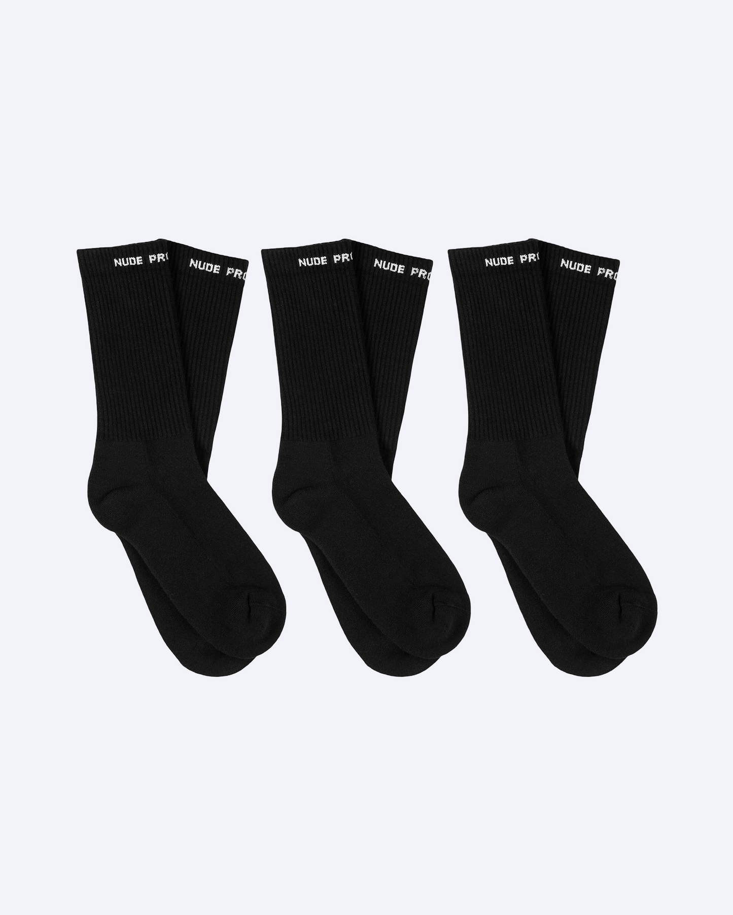 Socks All day Negro 3Xpack