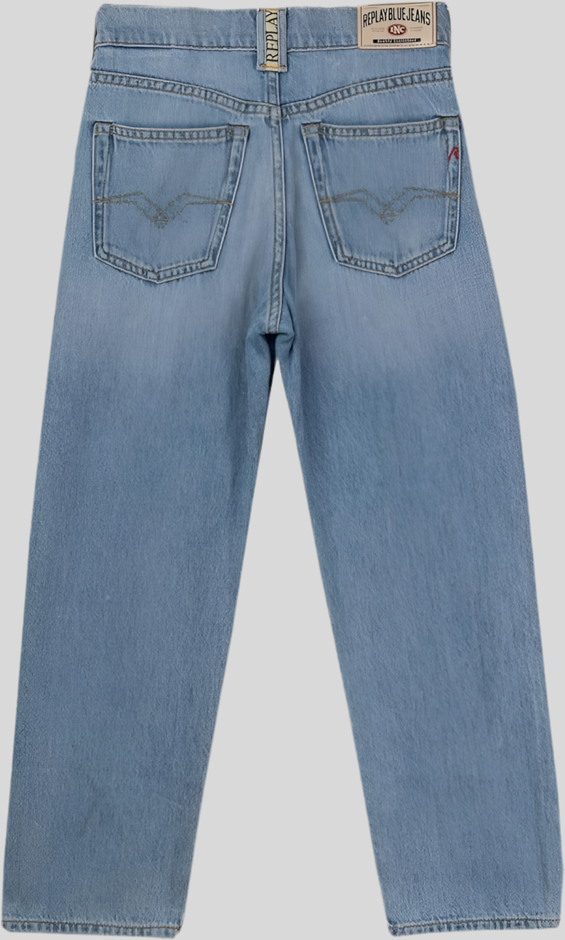 Straight Leg Medium Blue