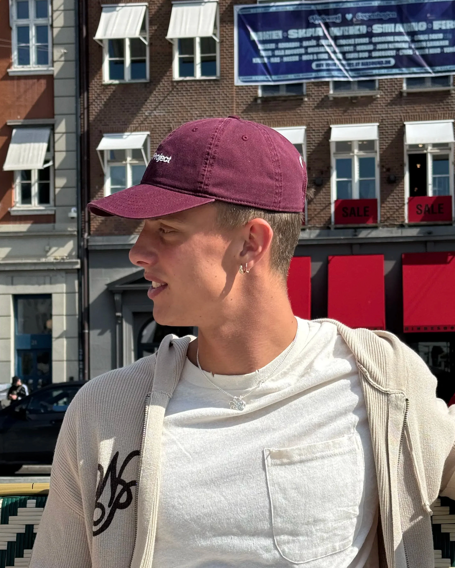 Classique Cap Burgundy