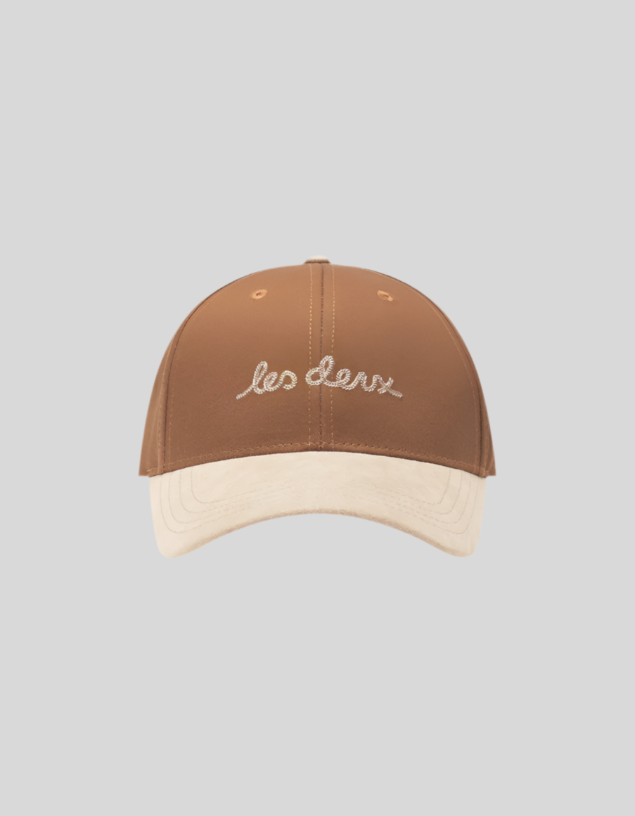 Brad Contrast Suede Baseball cap