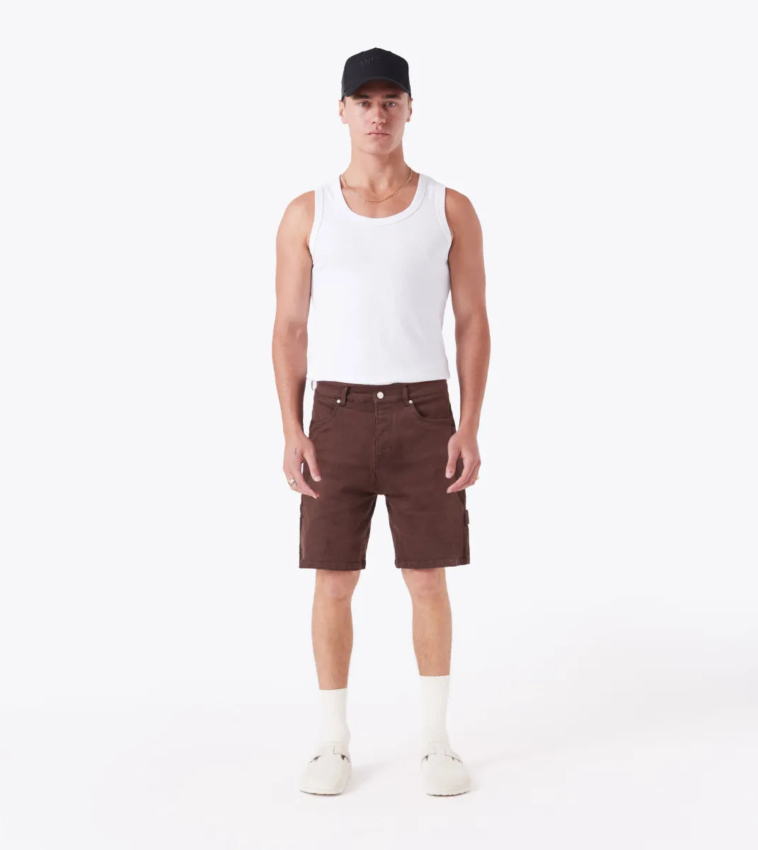 Carpenter Denim Short Dk Chocolate