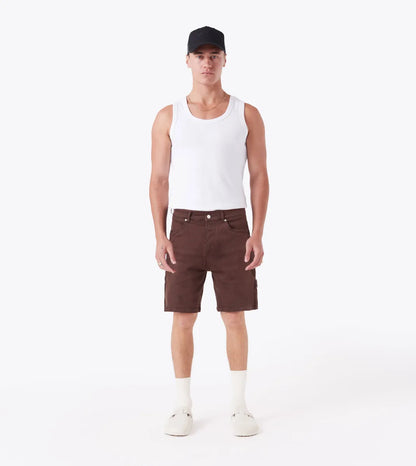 Carpenter Denim Short Dk Chocolate