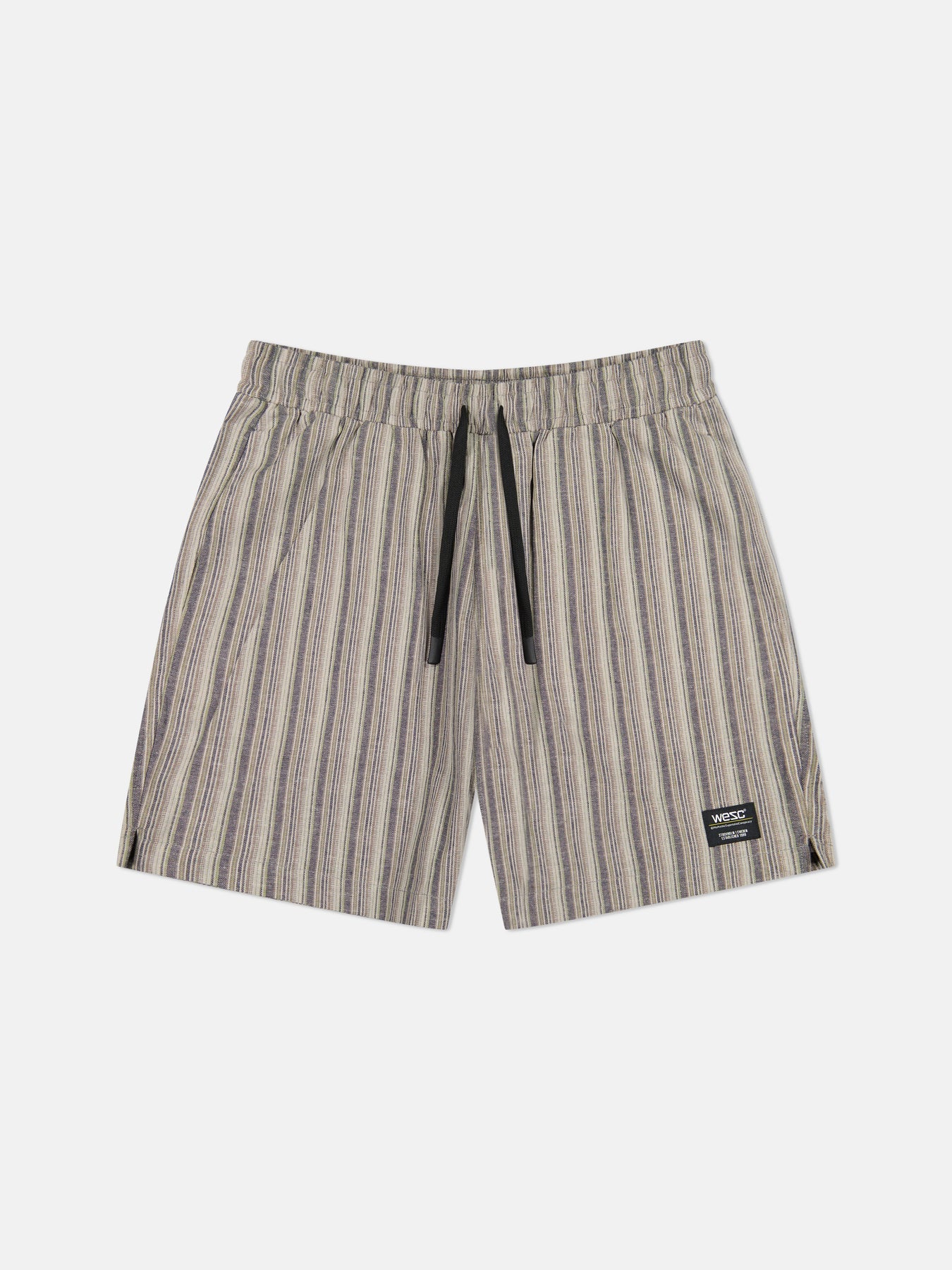 Austin Shorts Vertical Stripes Grey