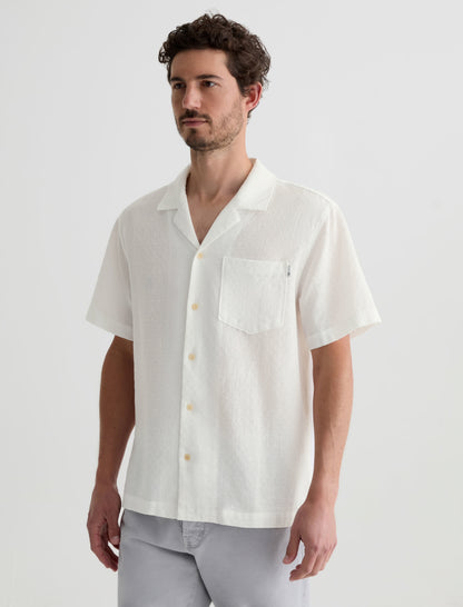Foster s/s Shirt White