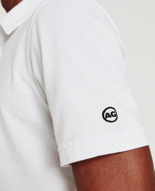 Bryce S/S Polo True White