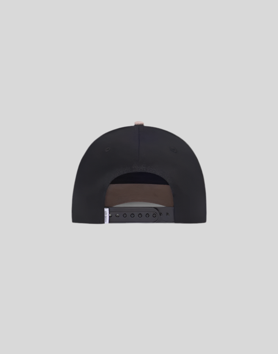 Brad Contrast Suede Baseball Cap