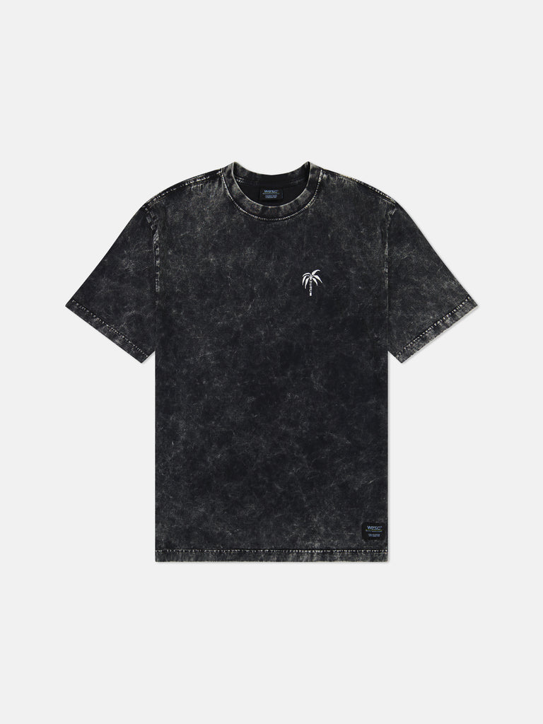 Masón Tee Palm Ácid Wash