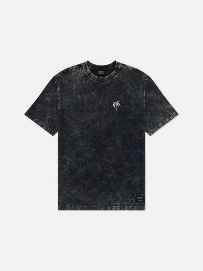 Masón Tee Palm Ácid Wash