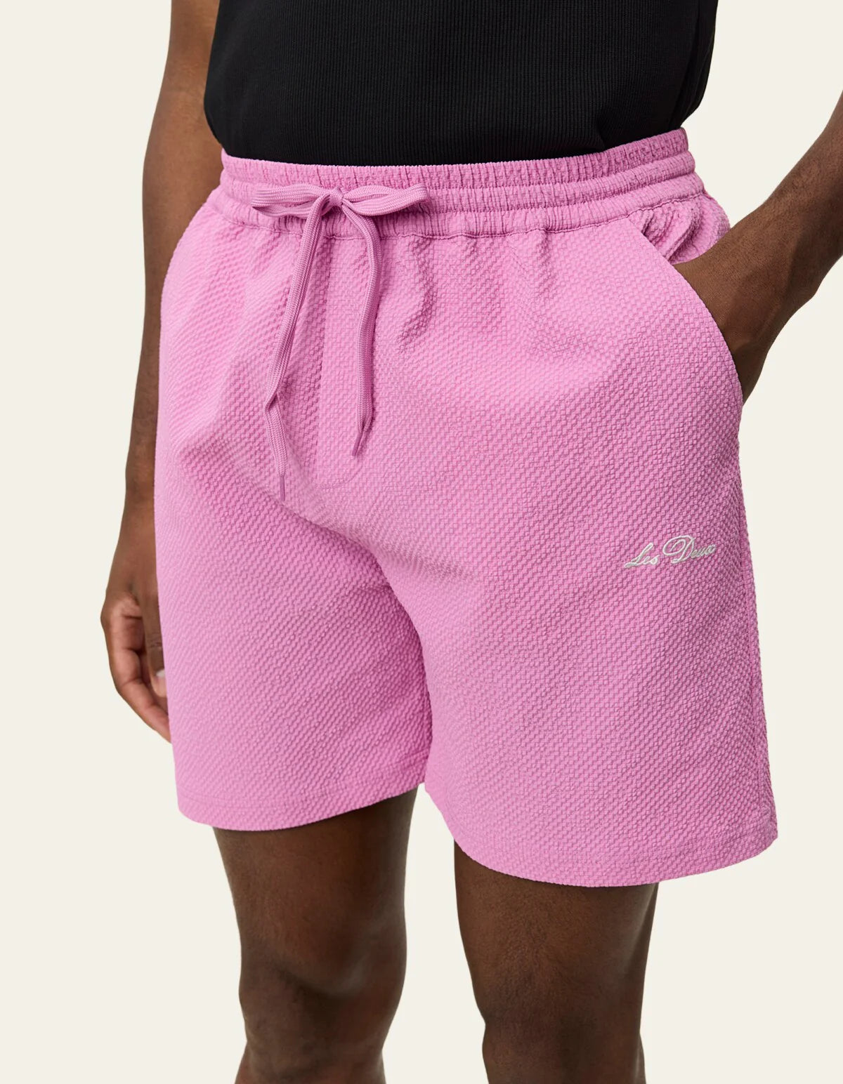 Stan Seersucker Swim Shorts