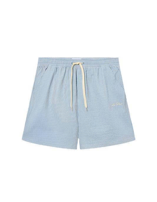Stan Stripe Seersucker Swimshort