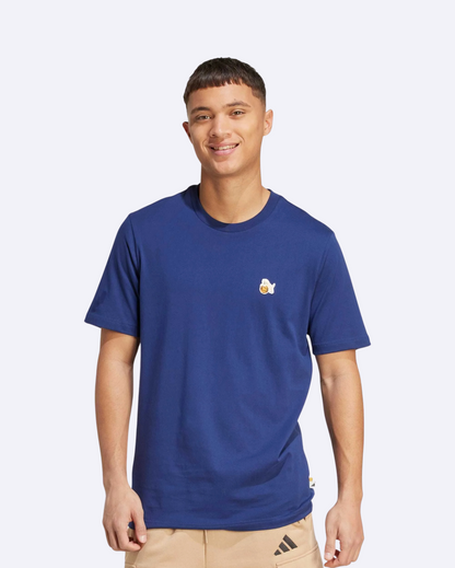 Dog Hoop Patch Graphic Tee
Dark Blue