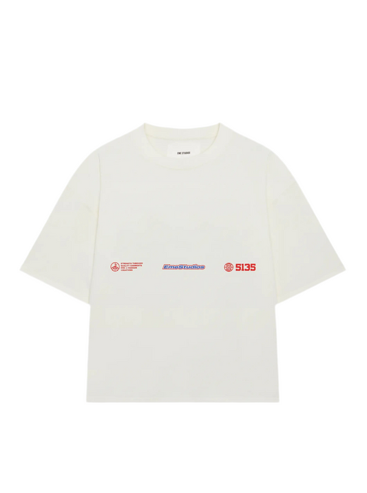 GRIN BLUED OVERSIZED TEE