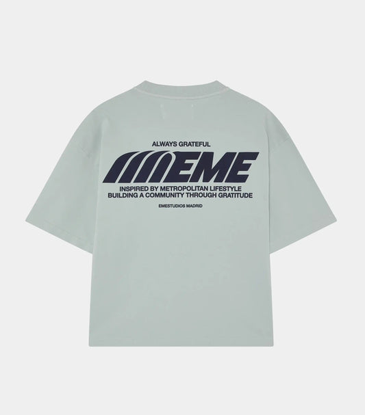 Zephyr Heather Grey Oversized tee.