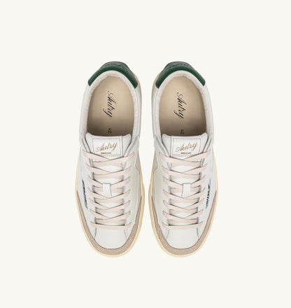 Windscape Low Man Leather White/Green