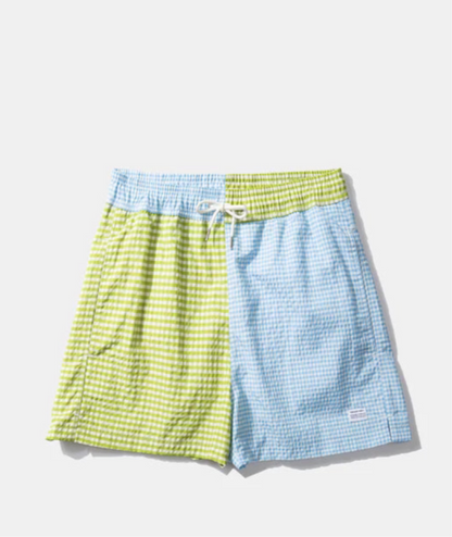 Seersucker Vichy Swimshort