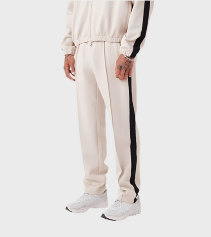 Stitch Football Trackpant Oat