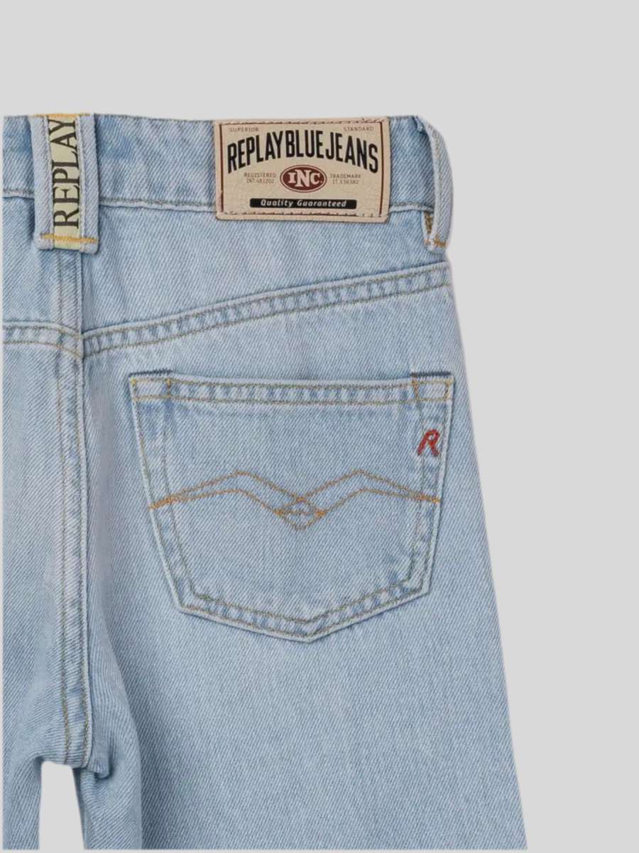 Straight Leg Light Blue