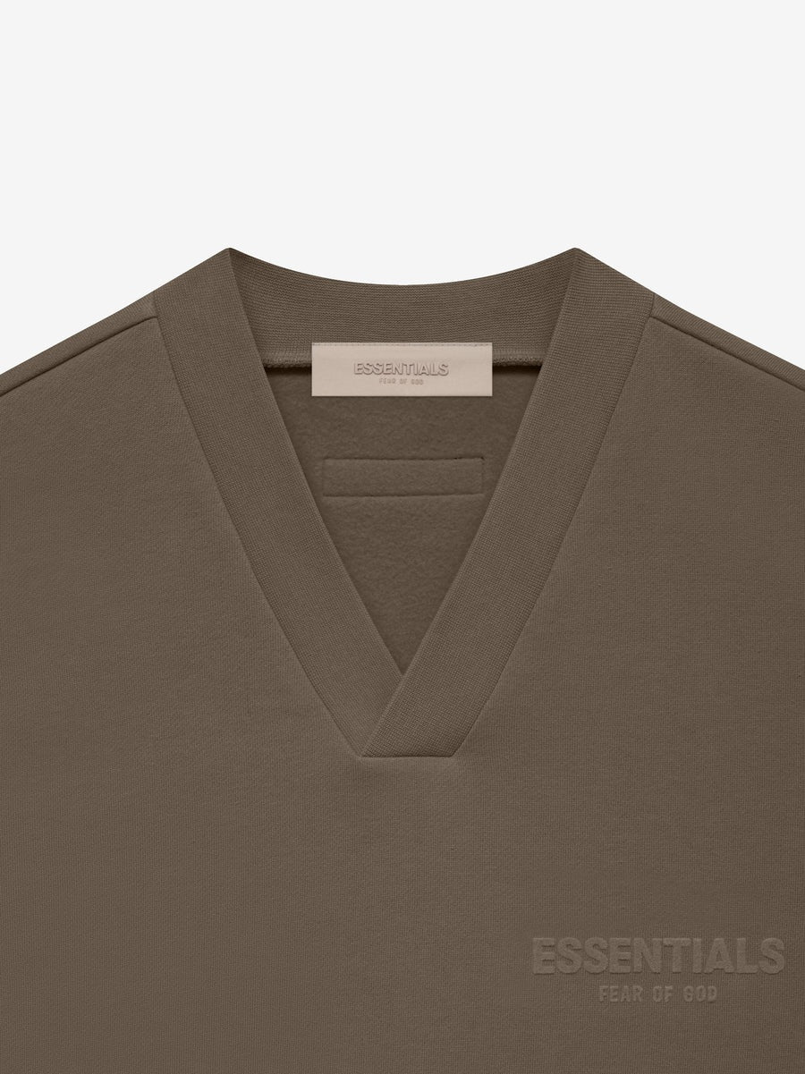 Essentials Core Fleece V Neck Vest