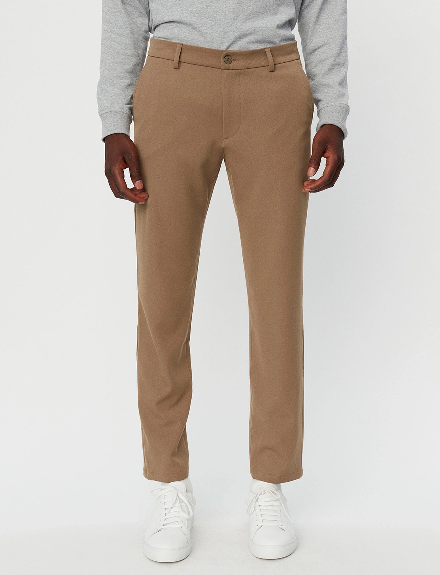 Como Reg Suit Pants Seasonal Lead Grey