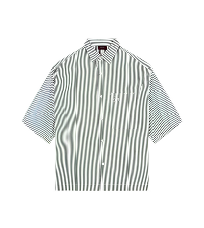 Zanerobe Crop Shirt Rayas Vedes