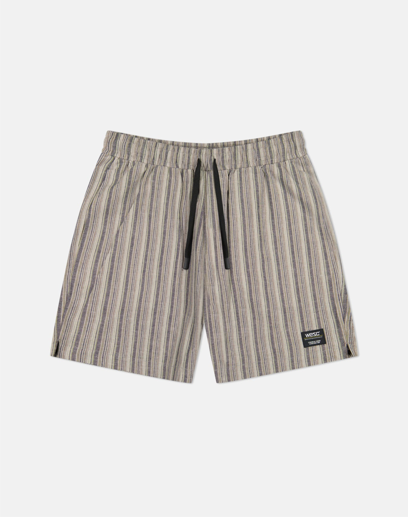 Austin Shorts Vertical Stripes Grey