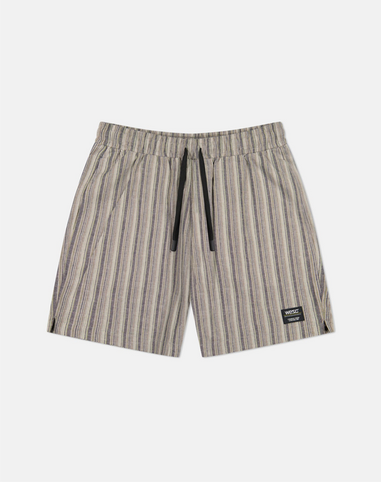 Austin Shorts Vertical Stripes Grey