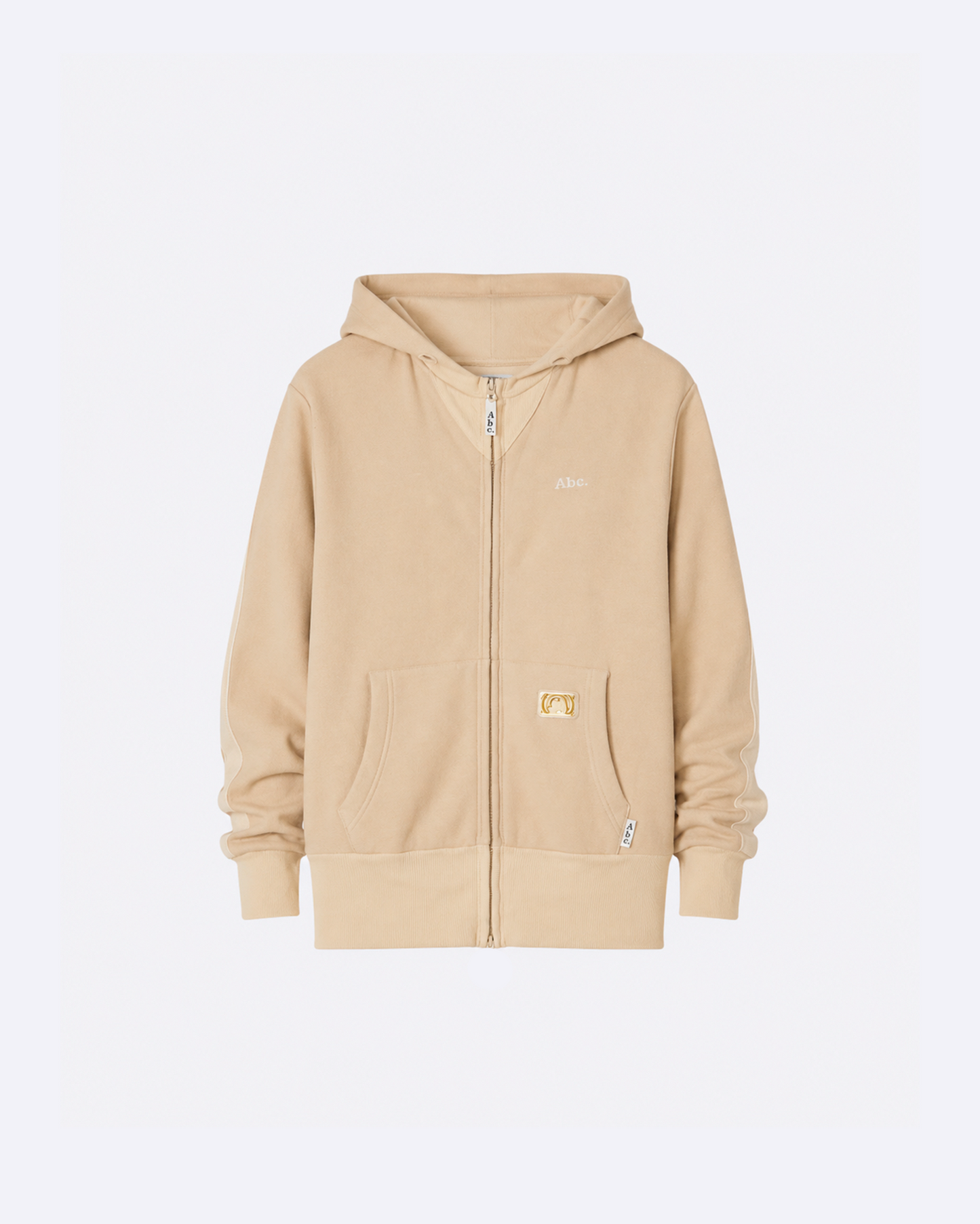 Abc. 123. Tri-Tone Zip Up Hoodie