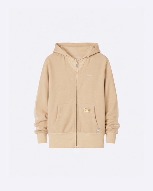 Abc. 123. Tri-Tone Zip Up Hoodie