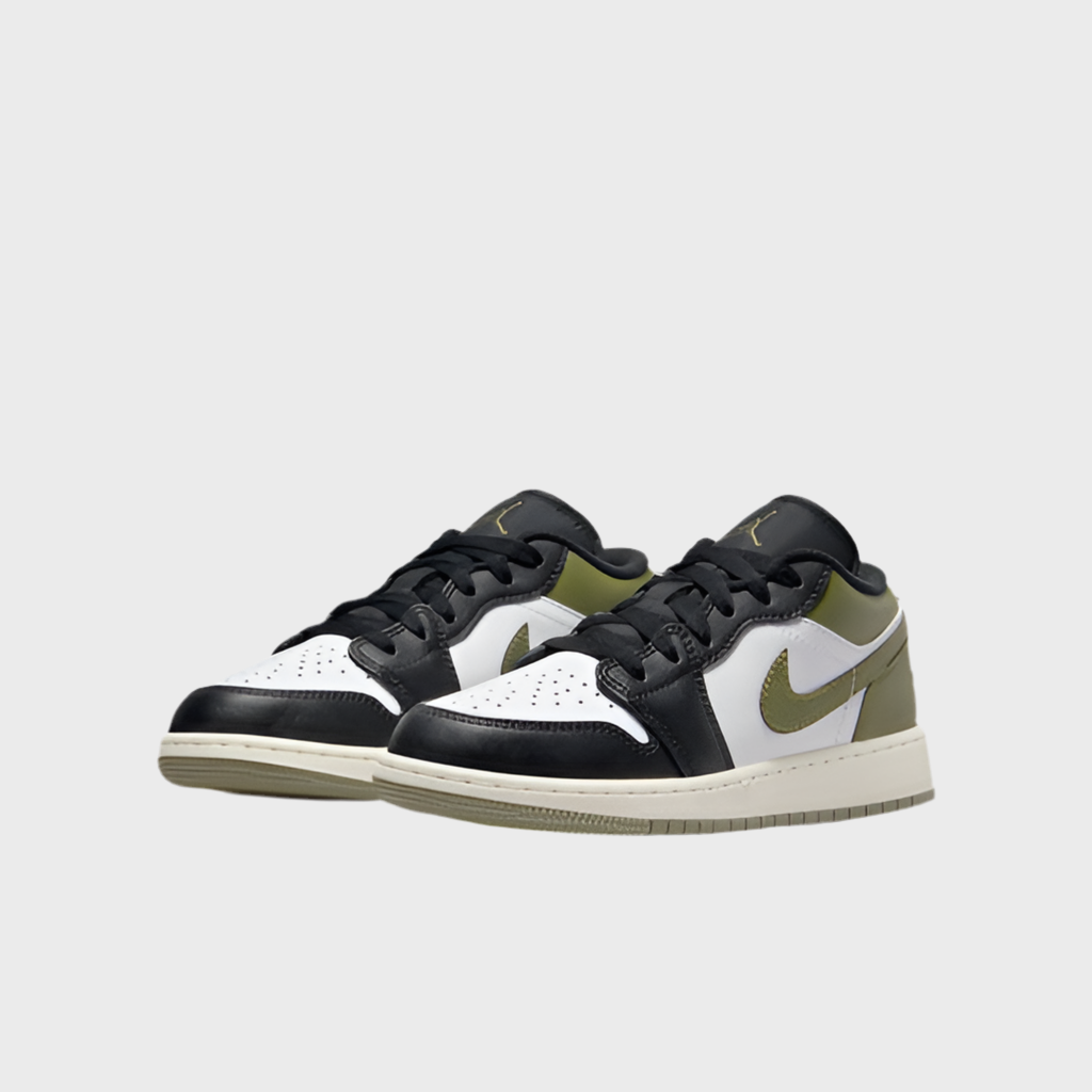 Air Jordan 1 Low Negro y Verde