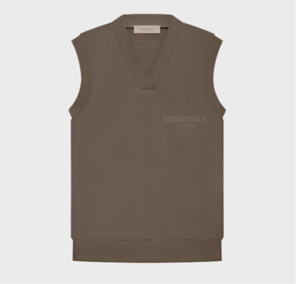 Essentials Core Fleece V Neck Vest