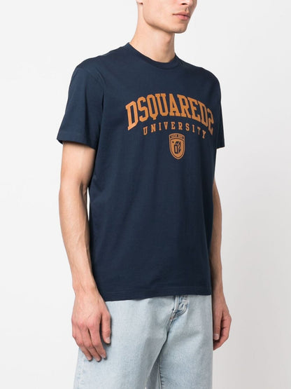 University Cotton Logo T-Shirt