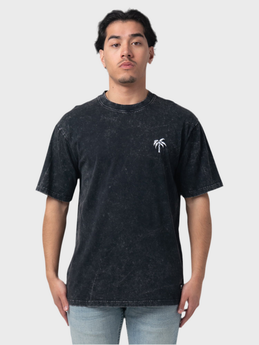 Masón Tee Palm Ácid Wash