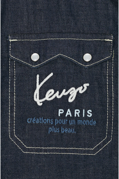 KENZO SHIRT JEANS LONG SLEEVE